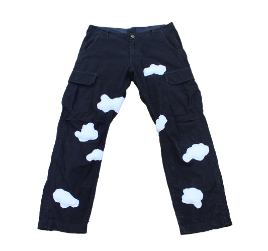 1of1 Black Cloud Cargo Pants